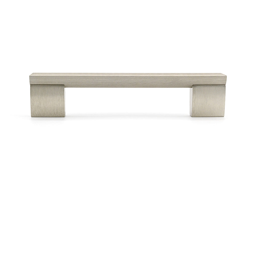 Rectangular metal handle