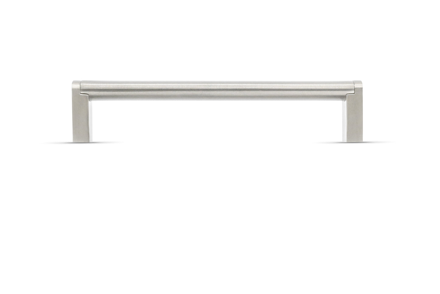 Kirra Cabinet Handle Stainless Steel Bar & Satin Nickel Leg