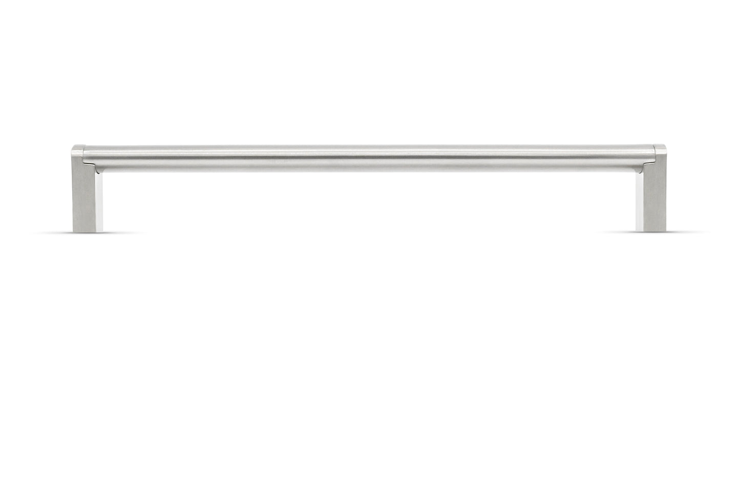 Kirra Cabinet Handle Stainless Steel Bar & Satin Nickel Leg