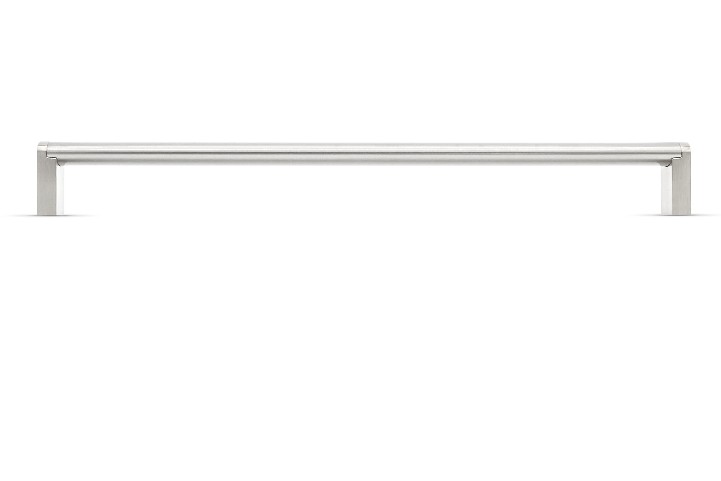 Kirra Cabinet Handle Stainless Steel Bar & Satin Nickel Leg