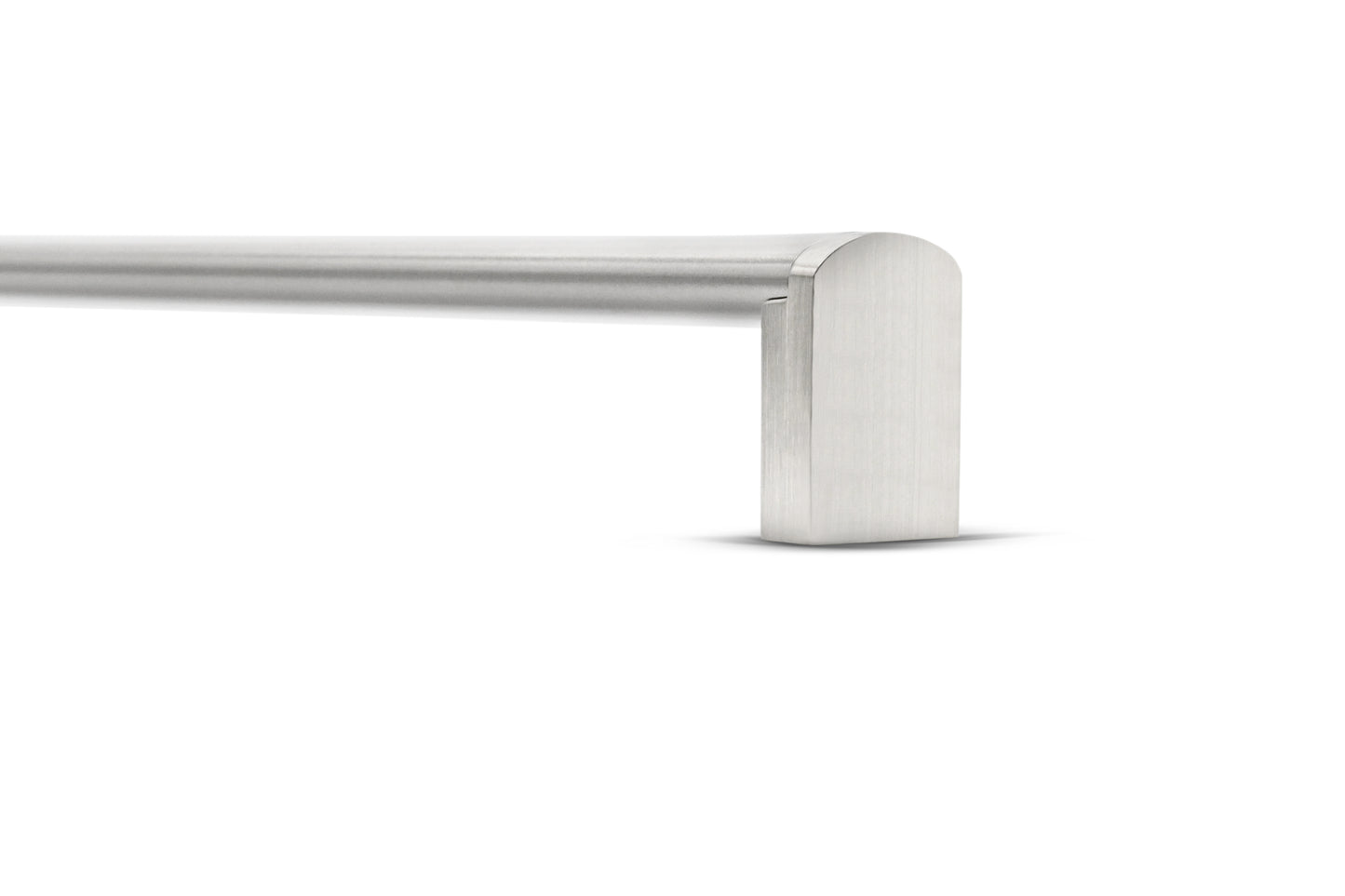 Kirra Cabinet Handle Stainless Steel Bar & Satin Nickel Leg