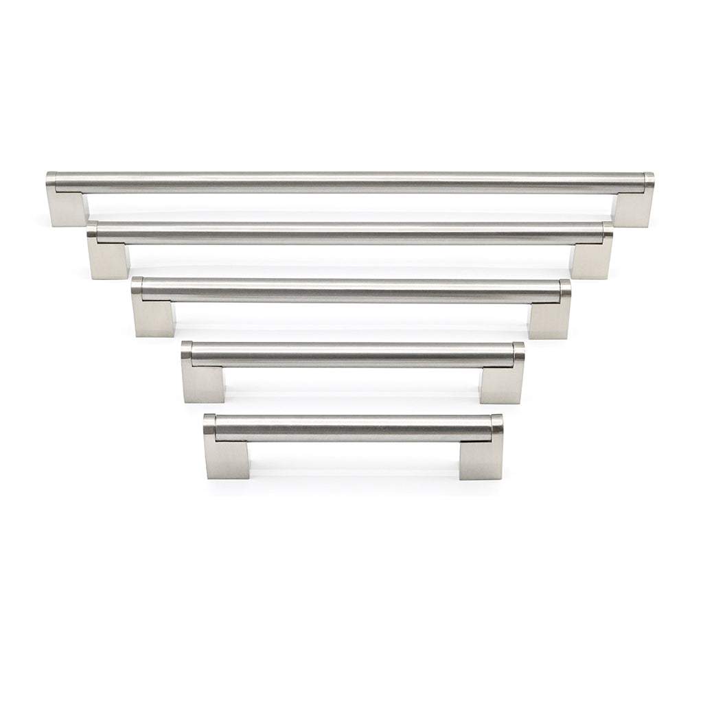 Maitland Cabinet Handle Stainless Steel & Satin Nickel