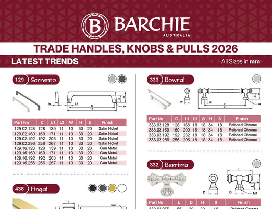 Barchie Australia 2026 Brochure