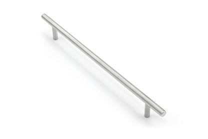 Metallic cabinet handle