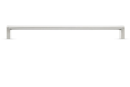 Kirra Cabinet Handle Stainless Steel Bar & Satin Nickel Leg