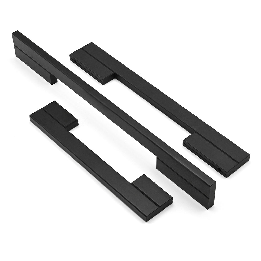 Carrara Cabinet Handle Matt Black
