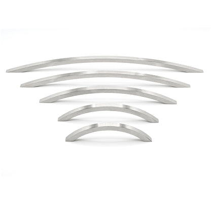 Set of metallic hair clips on a white background