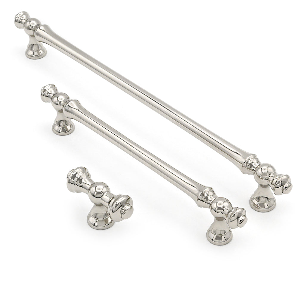 Bowral Polished Nickel Cabinet Handle