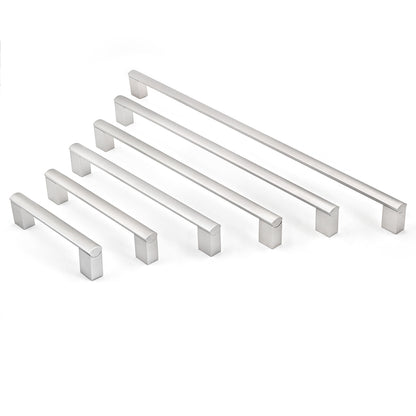 Casino Cabinet Handle Brushed Aluminium