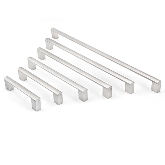 Casino Cabinet Handle Brushed Aluminium