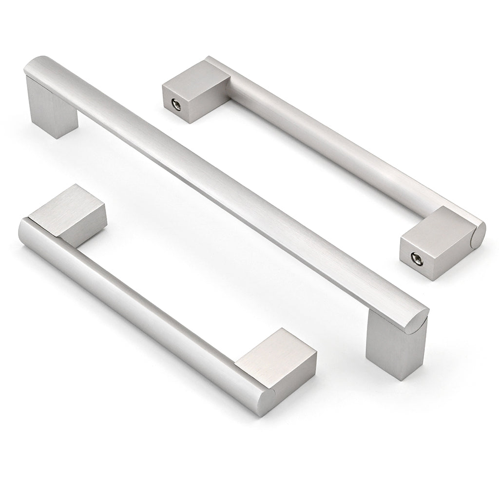 Casino Cabinet Handle Brushed Aluminium