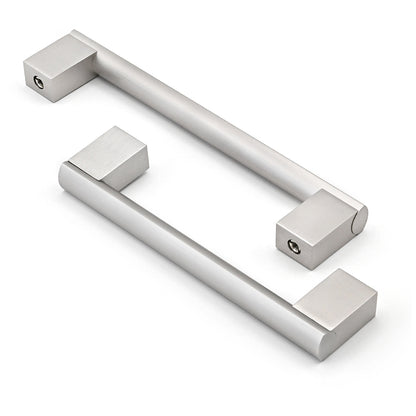Casino Cabinet Handle Brushed Aluminium