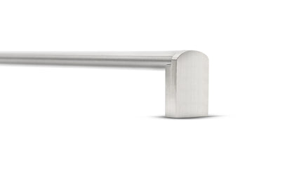 Kirra Cabinet Handle Stainless Steel Bar & Satin Nickel Leg