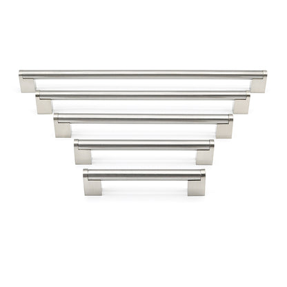 Maitland Cabinet Handle Stainless Steel & Satin Nickel