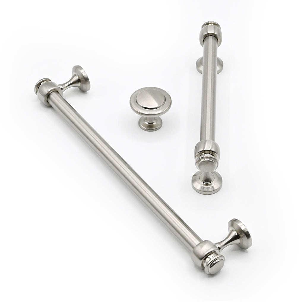 Albion Cabinet Knob Satin Nickel