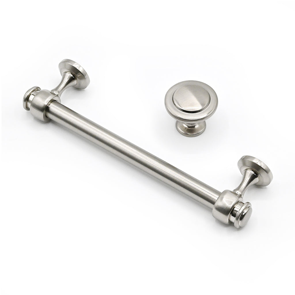 Albion Cabinet Knob Satin Nickel